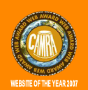 CAMRA Website of the Year 2007